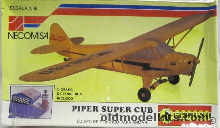 Pegaso 1/48 Piper Super Cub with Airport Diorama, P401 plastic model kit